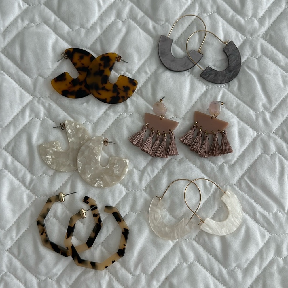 Earrings - 6 Pack